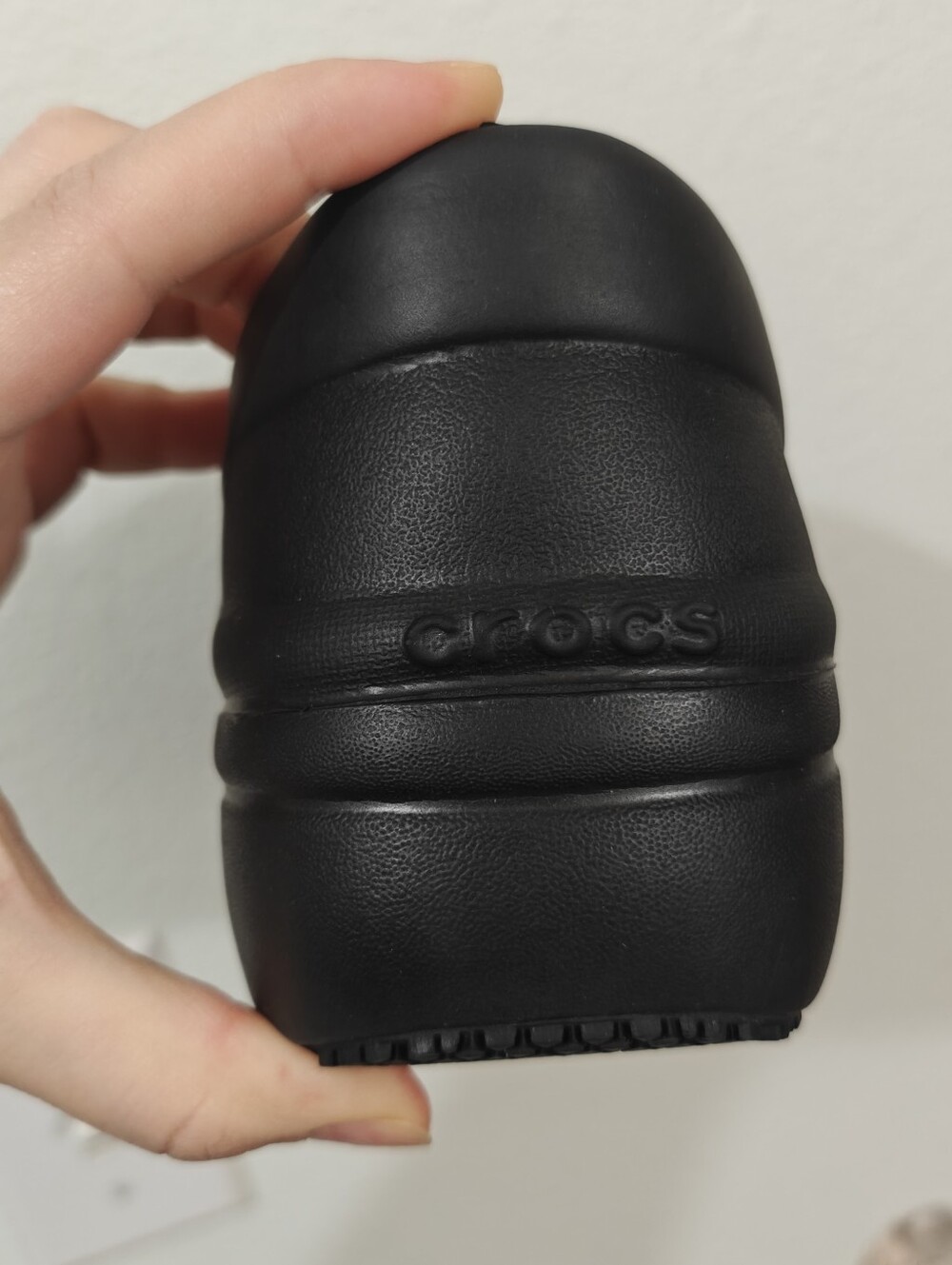 NWOT Crocs Women's Neria Pro II Black Work Clogs Slip-Resistant Size 9 - Picture 5 of 9